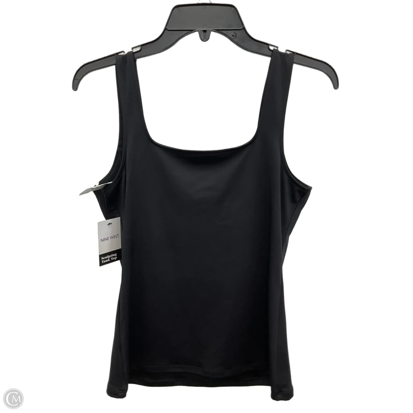 Top Sleeveless By Nine West In Black, Size: L