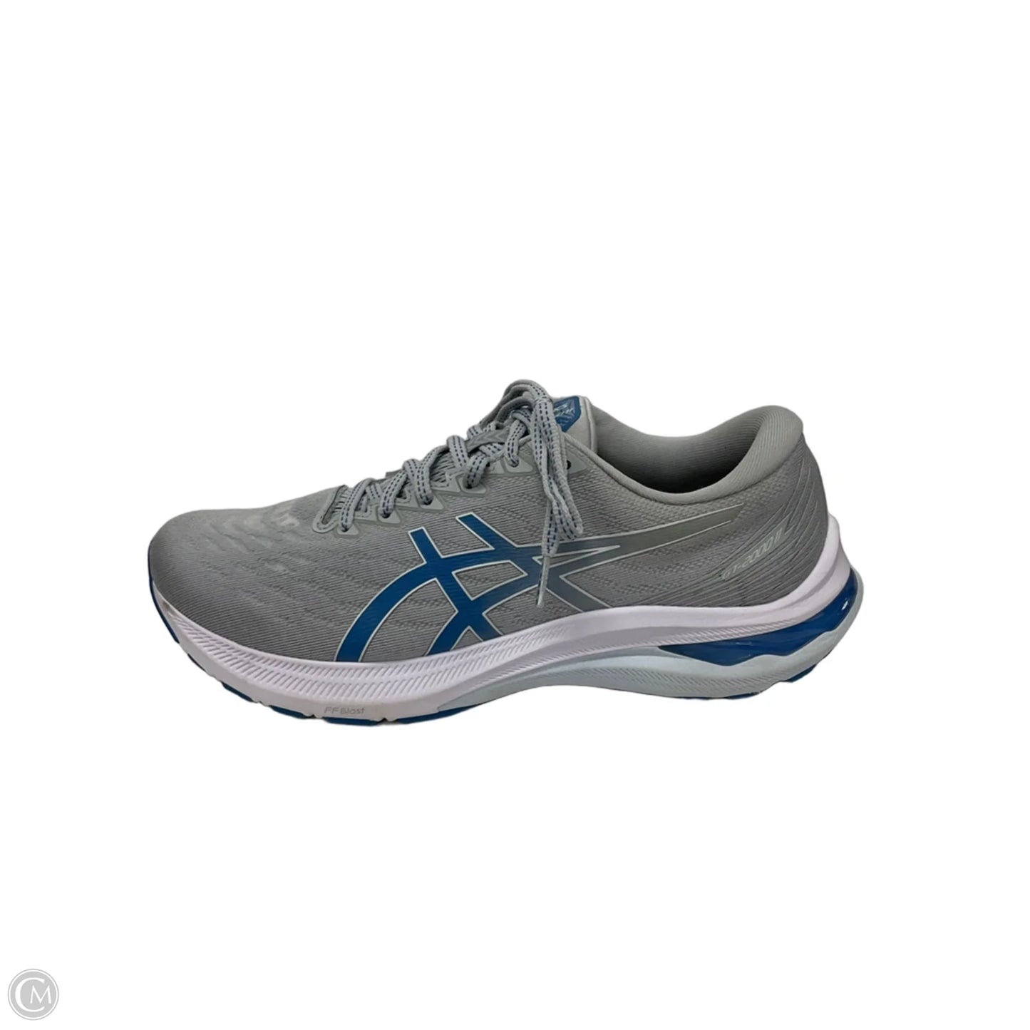 Shoes Athletic By Asics In Blue & Grey, Size: 11