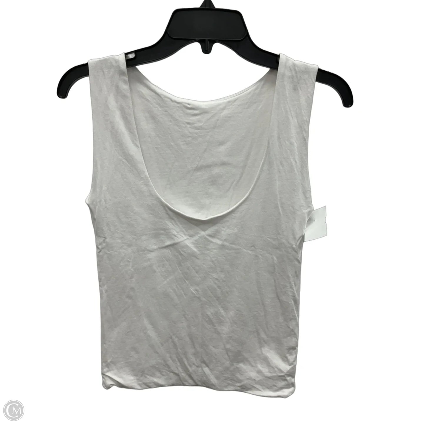 Top Sleeveless By Loft In White, Size: S