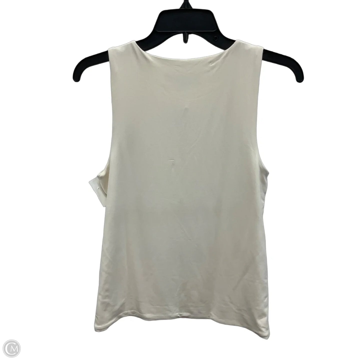 Athletic Tank Top By Loft In Cream, Size: L