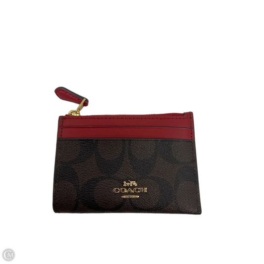 Wallet Designer By Coach, Size: Small