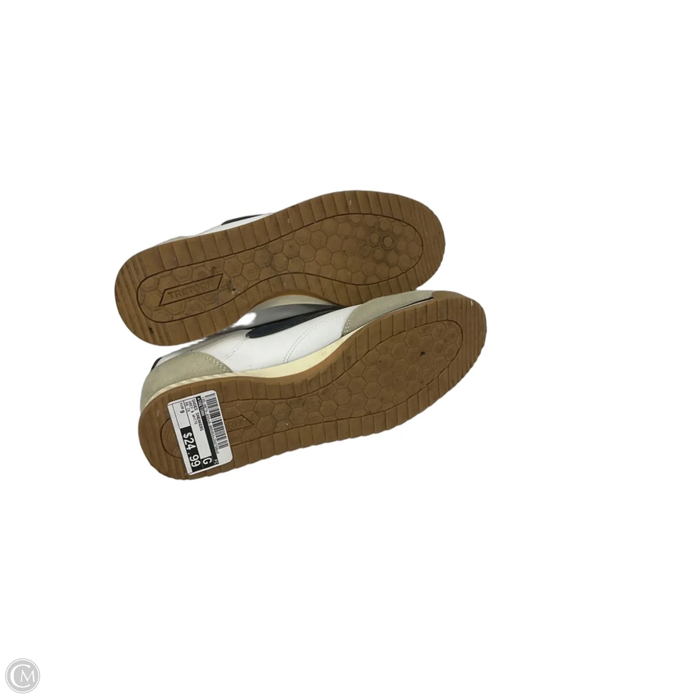 Shoes Sneakers By Tretorn In Grey & White, Size: 9