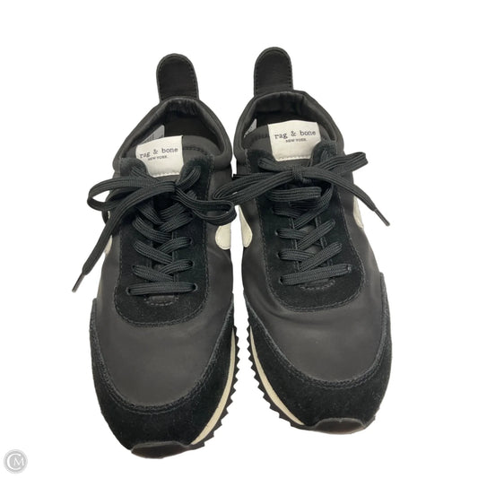 Shoes Sneakers By Rag And Bone In Black & White, Size: 9.5
