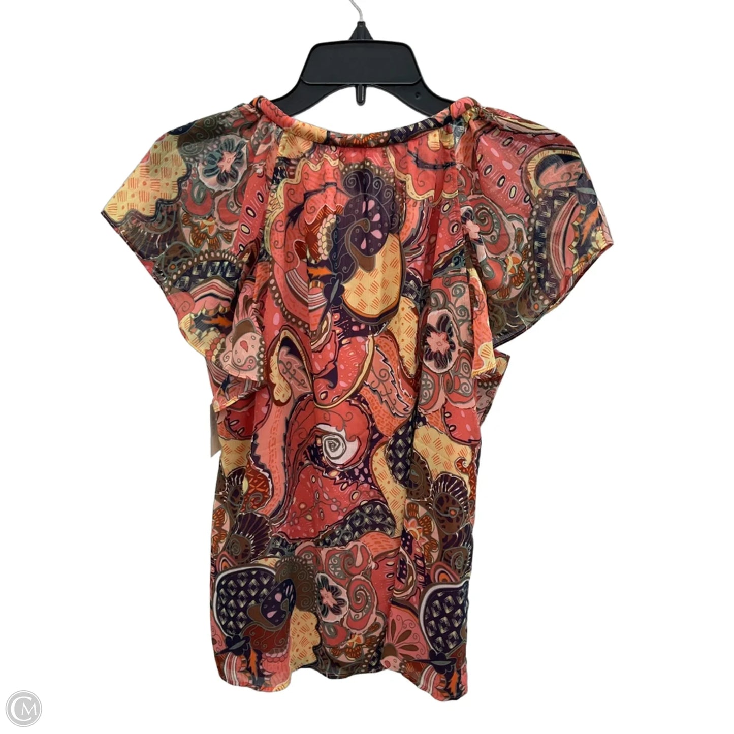 Top Short Sleeve By Joie In Pink, Size: S