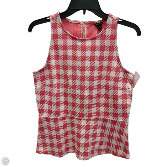 Top Sleeveless By Ann Taylor In Pink, Size: S