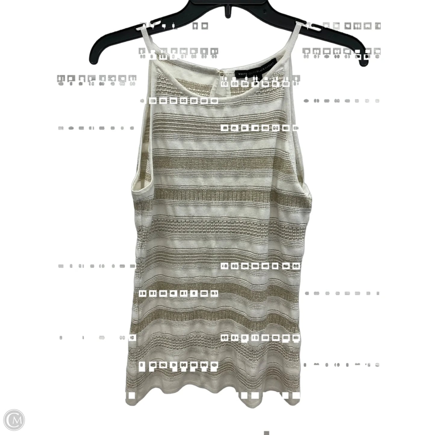 Top Sleeveless By White House Black Market In Gold, Size: S