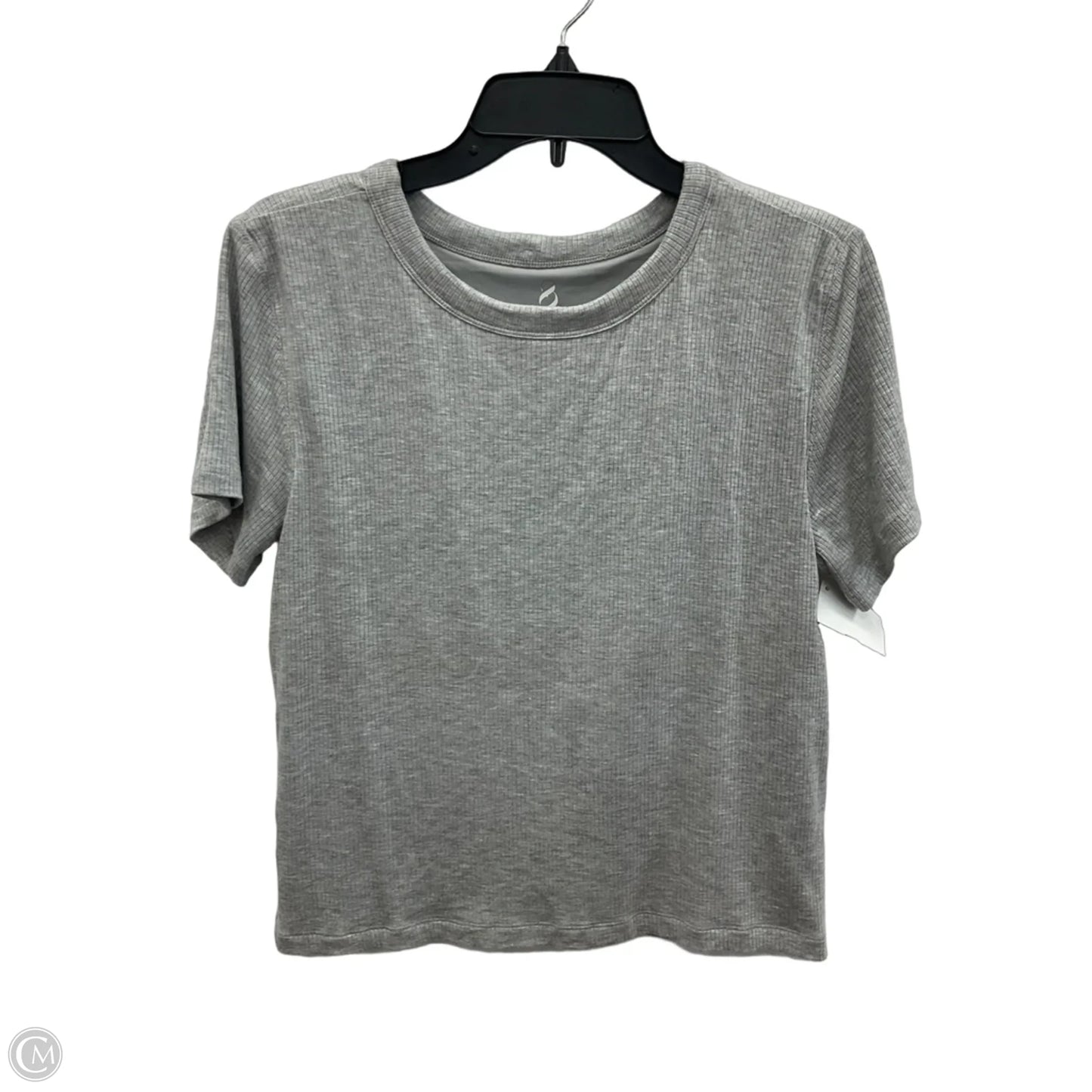Athletic Top Short Sleeve By Lou And Grey In Grey, Size: Xl
