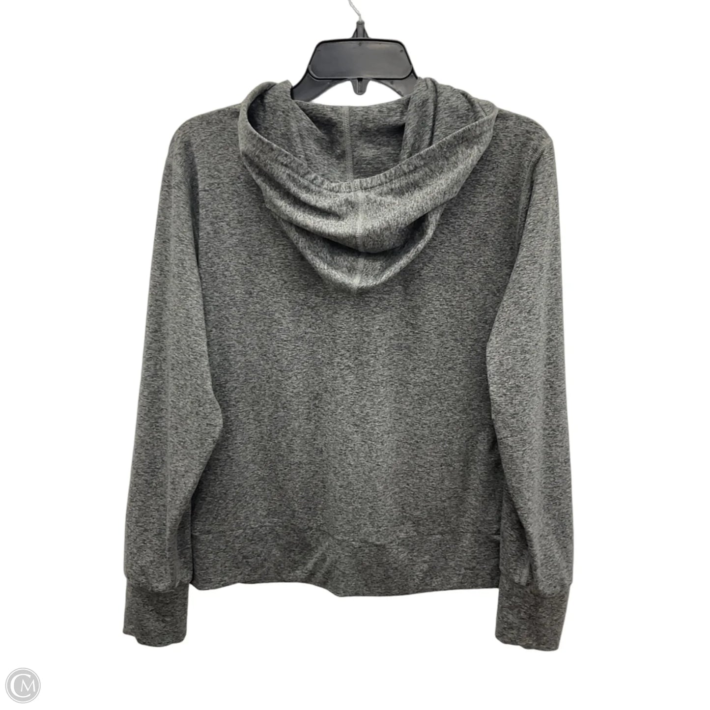 Athletic Jacket By Quince In Grey, Size: M