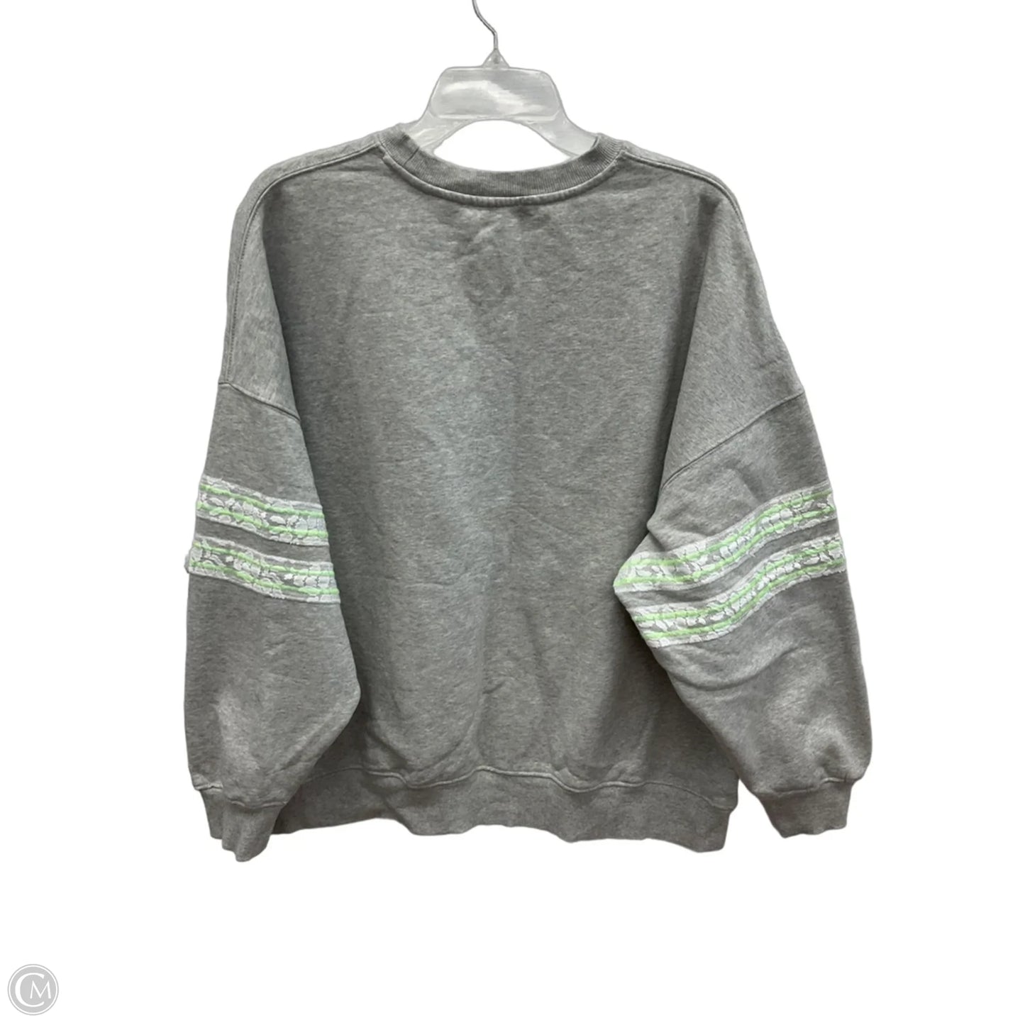 Sweatshirt Crewneck By Cma In Grey, Size: M