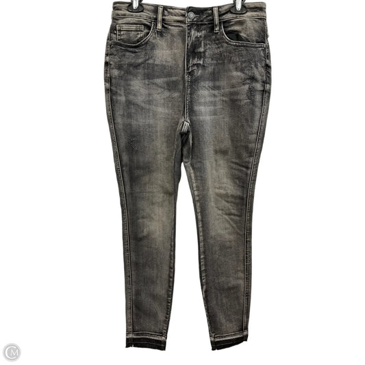 Jeans Skinny By Judy Blue In Black, Size: 12