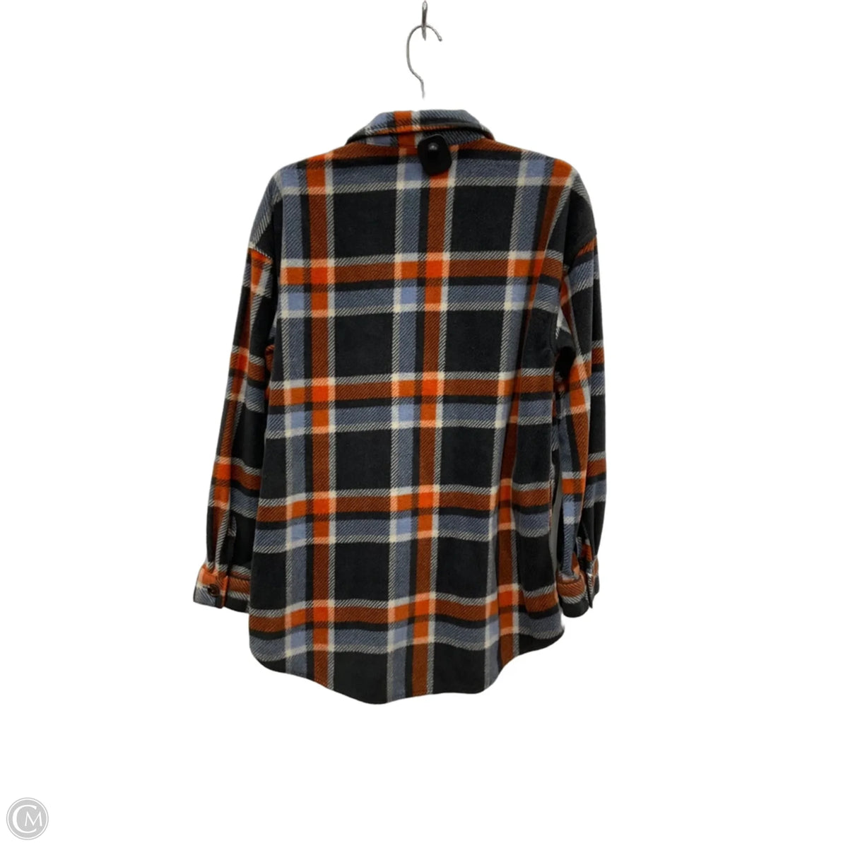 Jacket Shirt By Maurices In Plaid Pattern, Size: S