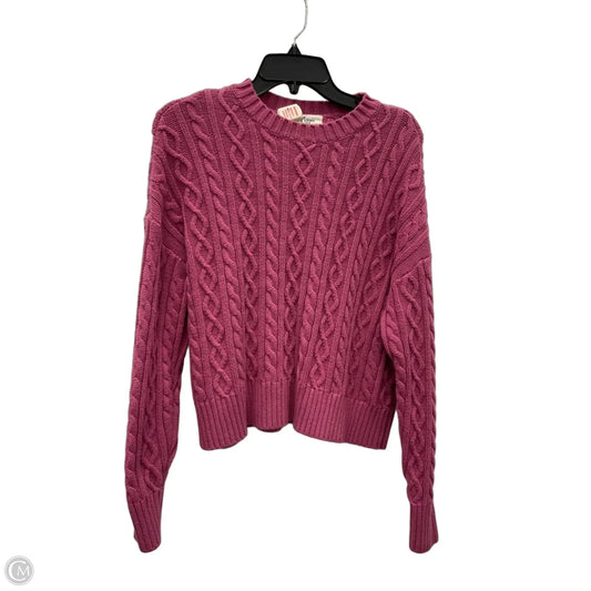 Sweater By Cosmic Blue Love In Pink, Size: S