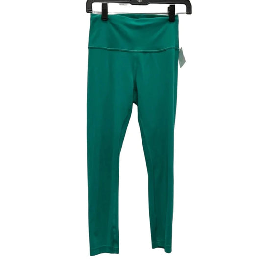 Athletic Leggings By Lululemon In Teal, Size: 6