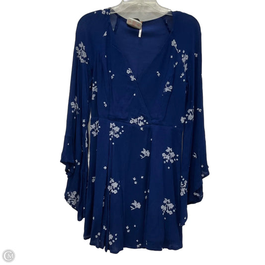Dress Casual Short By Free People In Blue, Size: Xs