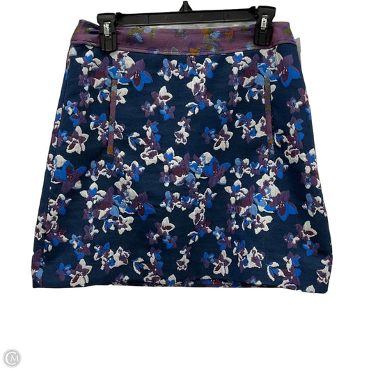 Skirt Mini & Short By Maeve In Floral Print, Size: 4