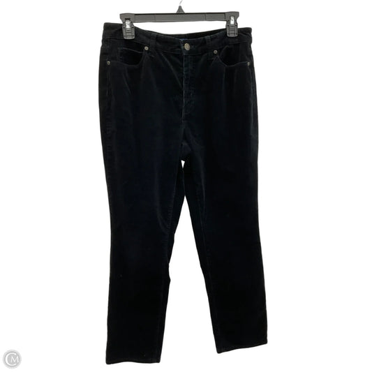 Pants Corduroy By Talbots In Black, Size: 8