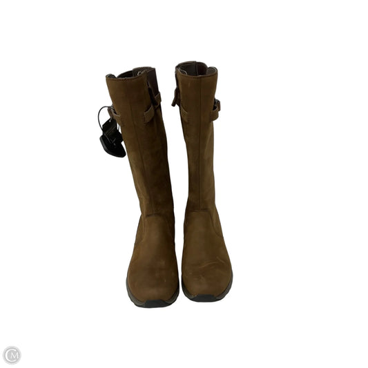 Boots Mid-calf Flats By Eddie Bauer In Brown, Size: 7