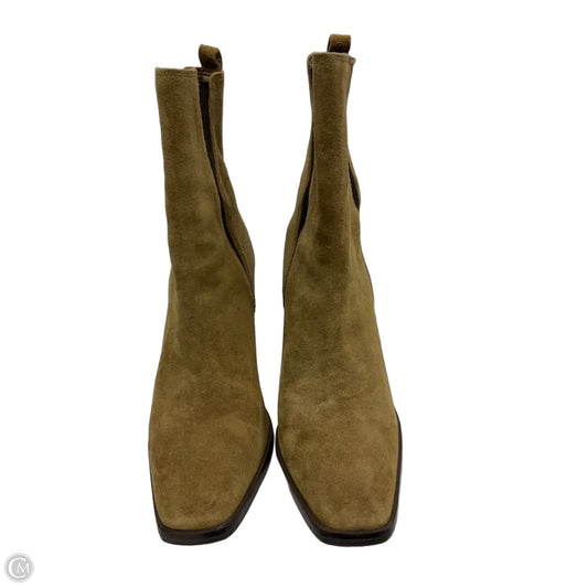 Shoes Heels Block By Marc Fisher In Beige, Size: 8.5