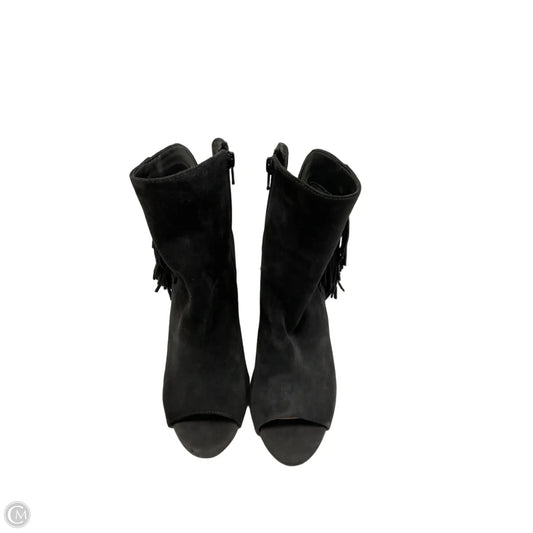 Boots Ankle Heels By Gianni Bini In Grey, Size: 6.5