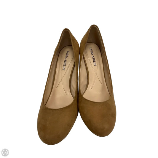 Shoes Heels Stiletto By Laura Ashley In Beige, Size: 8.5
