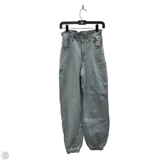 Jeans Wide Leg By Express In Blue, Size: 6