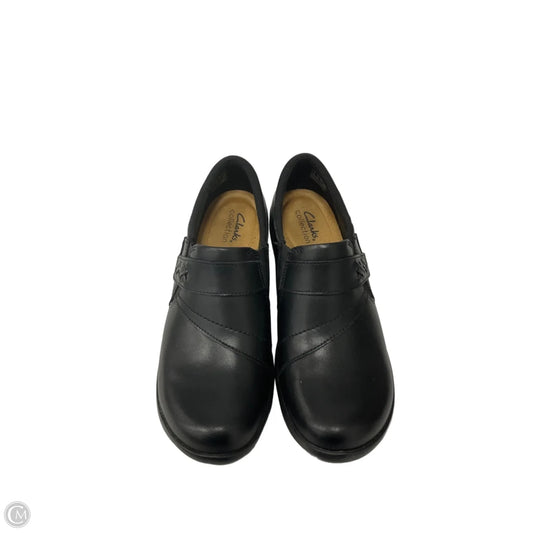 Shoes Flats By Clarks In Black, Size: 7