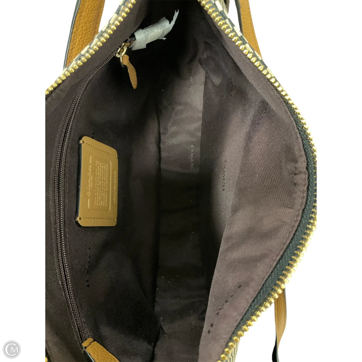 Handbag Designer By Coach, Size: Medium