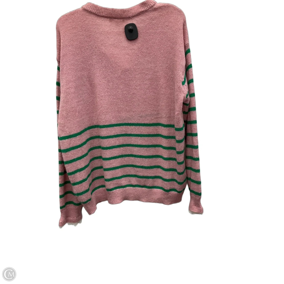 Sweater By Easel In Striped Pattern, Size: L