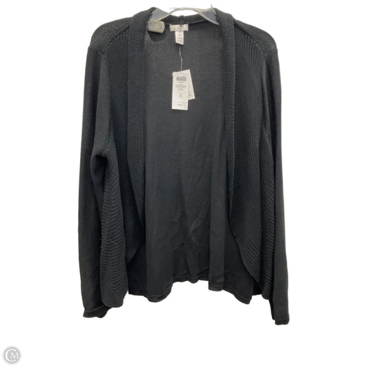 Cardigan By Chicos In Black, Size: Xl