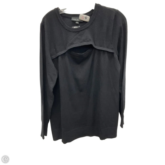 Top Long Sleeve By Lane Bryant In Black, Size: 14