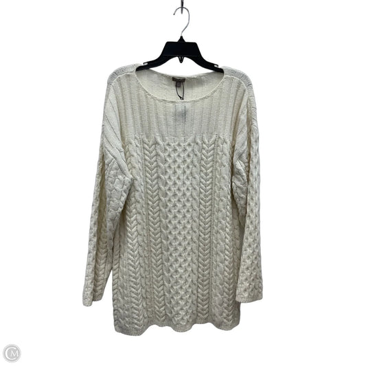 Sweater By J. Jill In Cream, Size: Xl