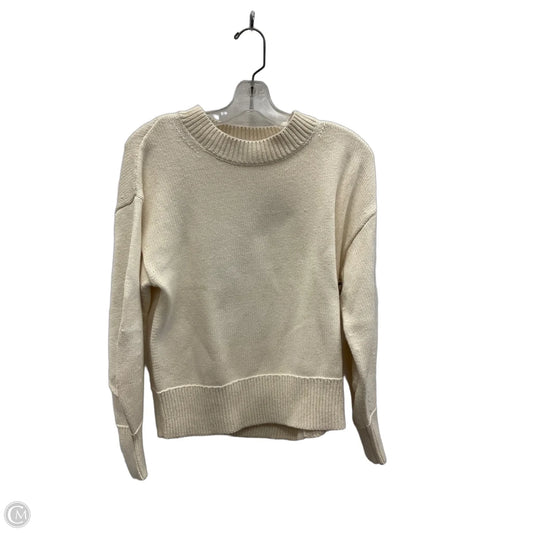 Sweater By Banana Republic In Cream, Size: S