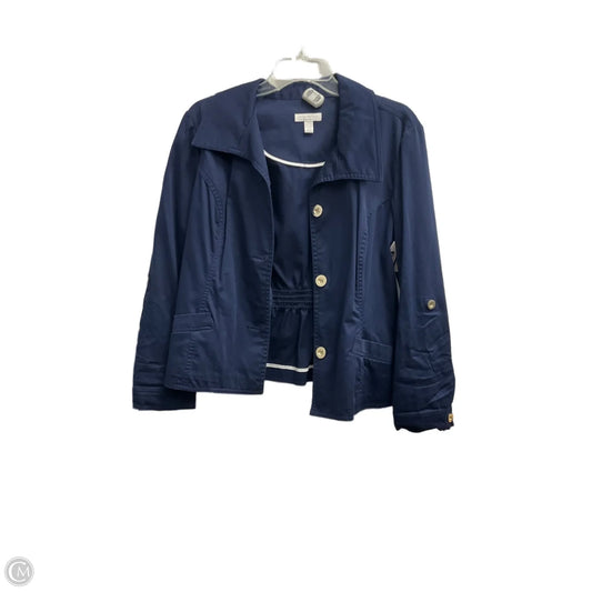 Jacket Other By Charter Club In Navy, Size: S