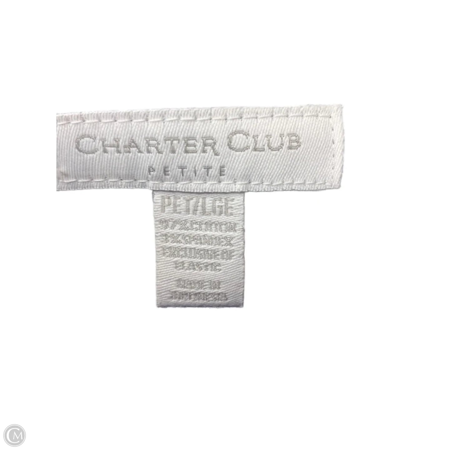 Jacket Other By Charter Club In Navy, Size: S