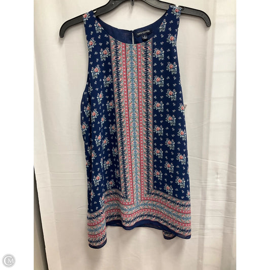Top Sleeveless By Max Edition In Print, Size: S