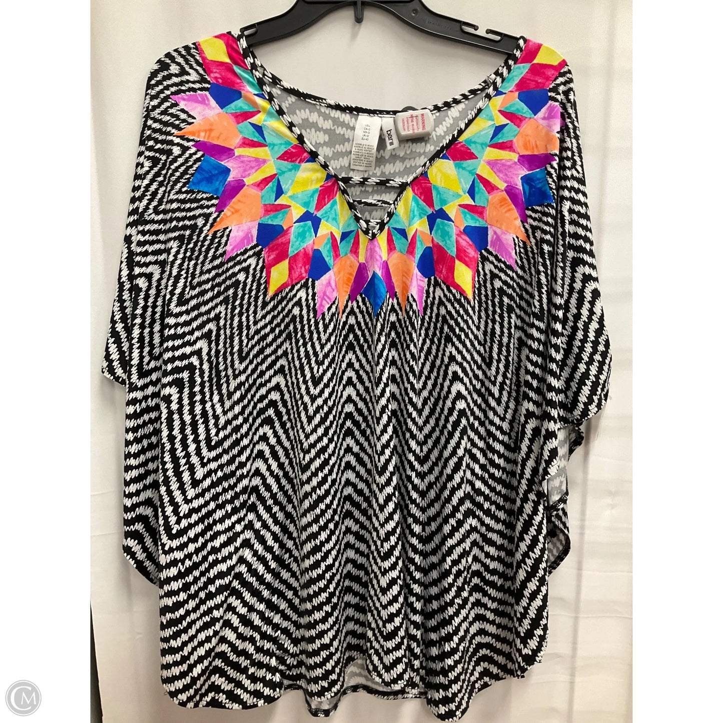 Swimwear Cover-up By Bar Iii In Multi-colored, Size: L