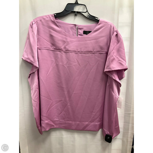 Blouse Sleeveless By J. Crew In Purple, Size: 3x