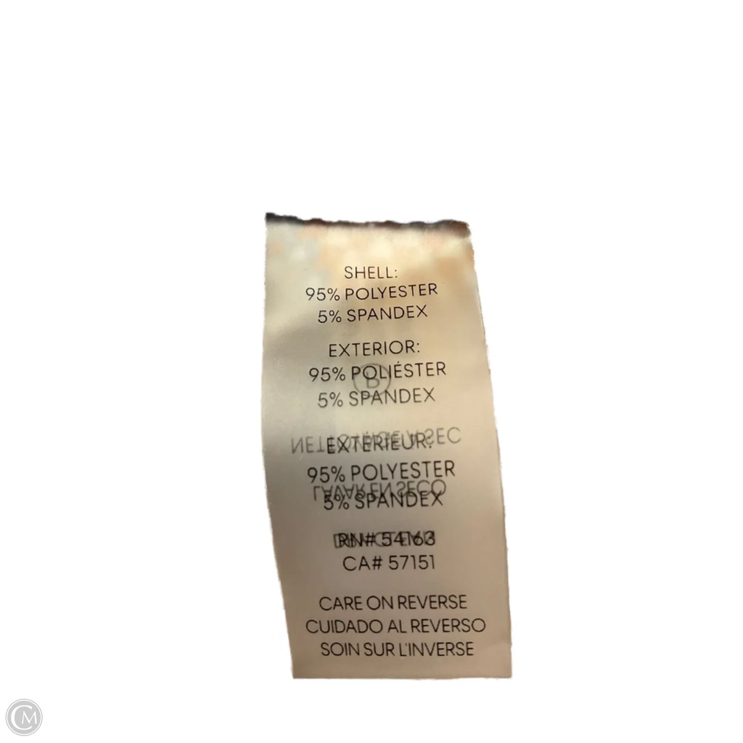 Top Sleeveless By Calvin Klein In Multi-colored, Size: S