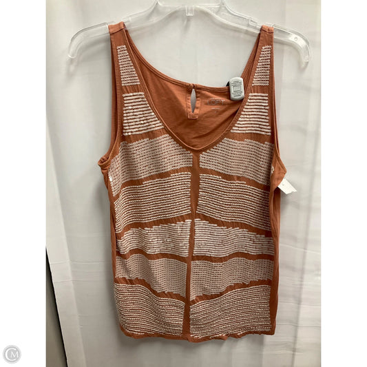 Tank Top By Loft In Peach, Size: M