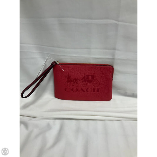 Wristlet By Coach, Size: Medium