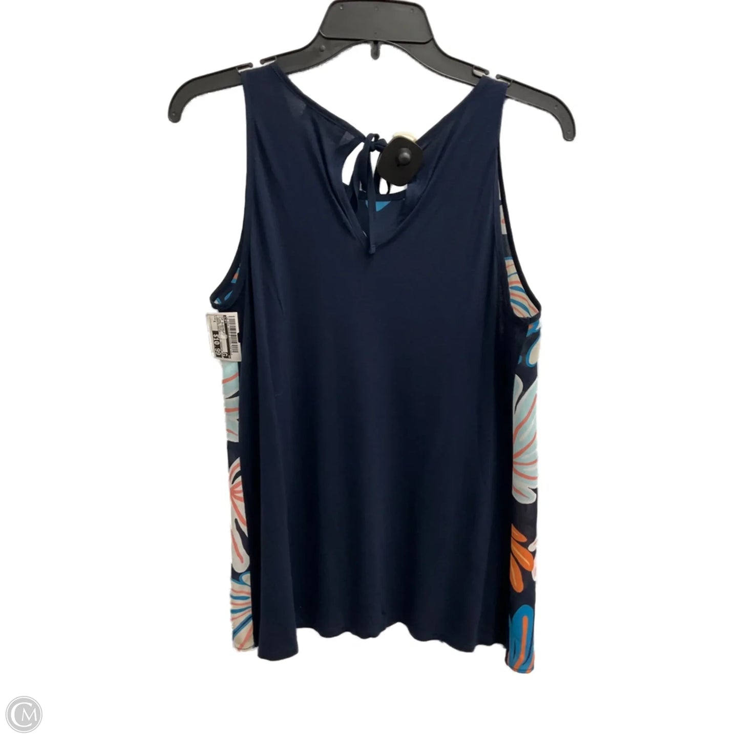 Top Sleeveless By Loft In Floral Print, Size: S