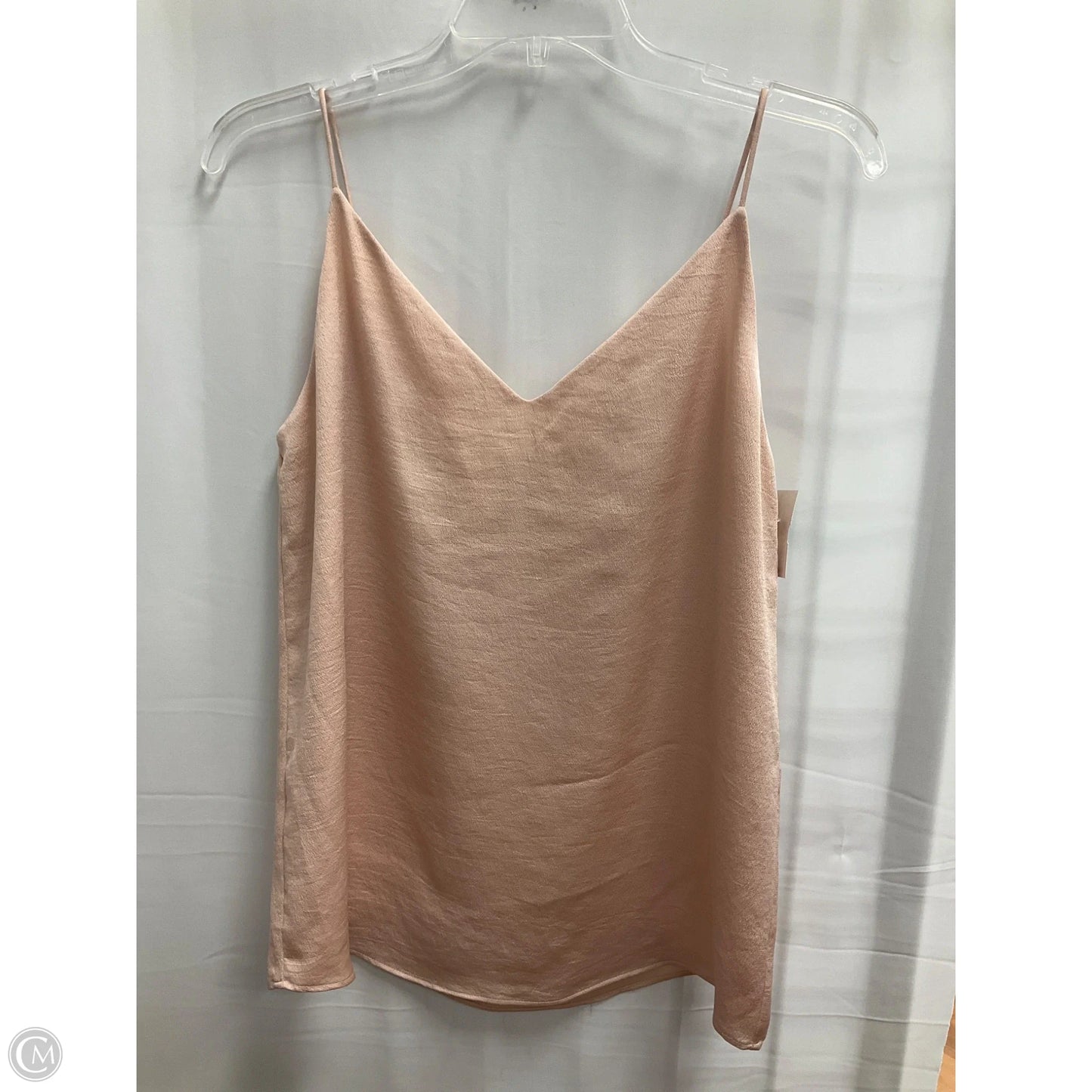 Top Sleeveless By Calvin Klein In Peach, Size: S