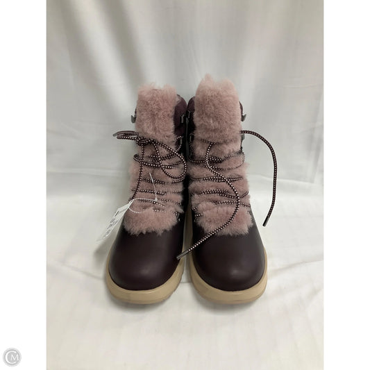 Boots Snow By Ugg In Purple, Size: 9.5