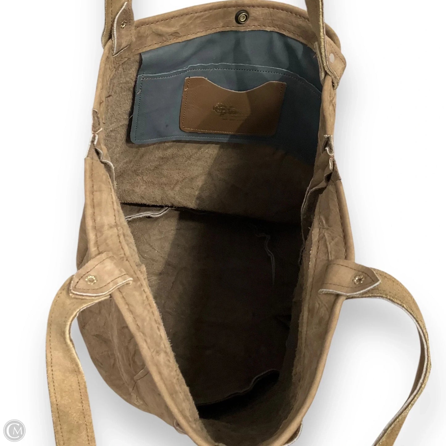 Tote Leather By Cmc, Size: Medium