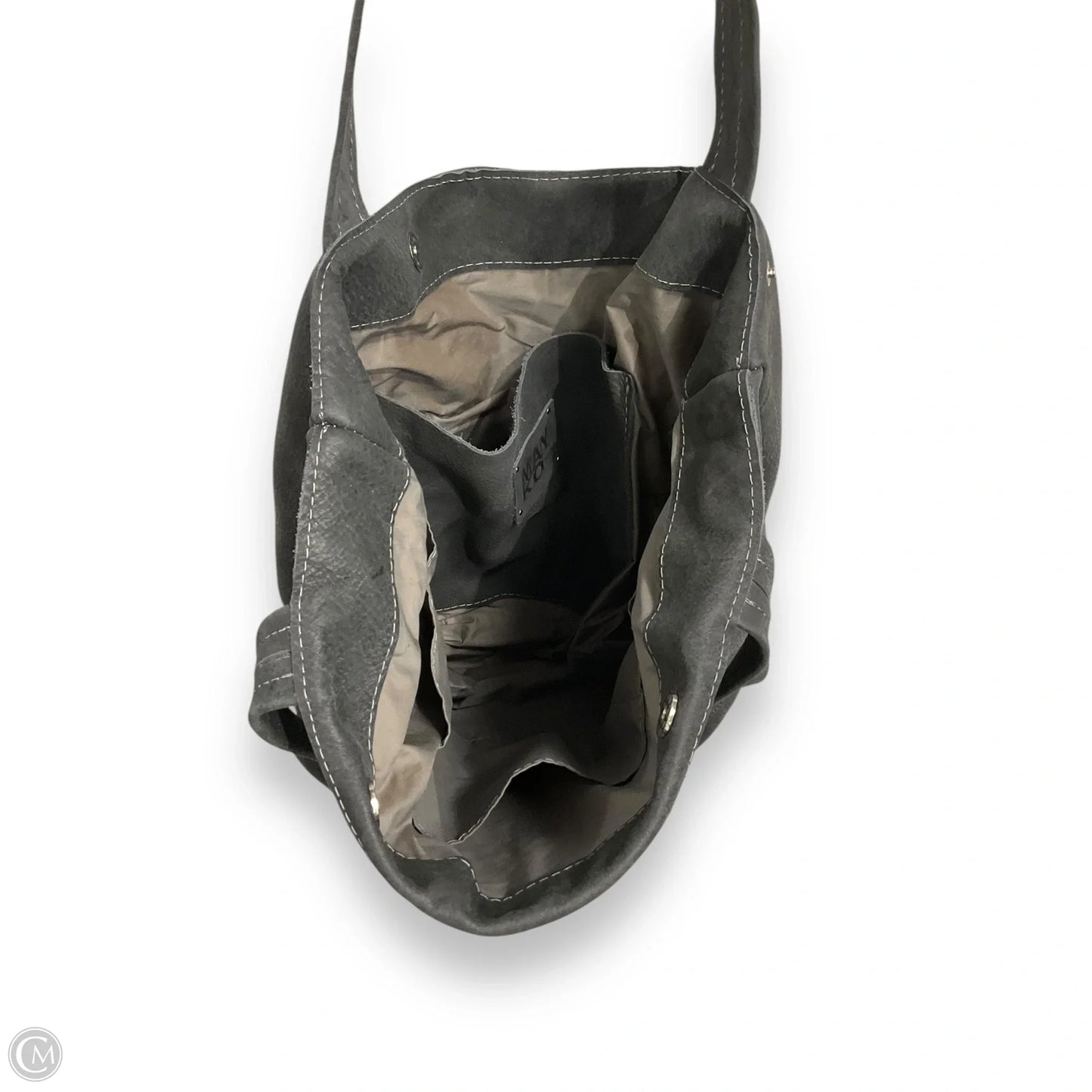 Tote Leather By Cmc, Size: Medium