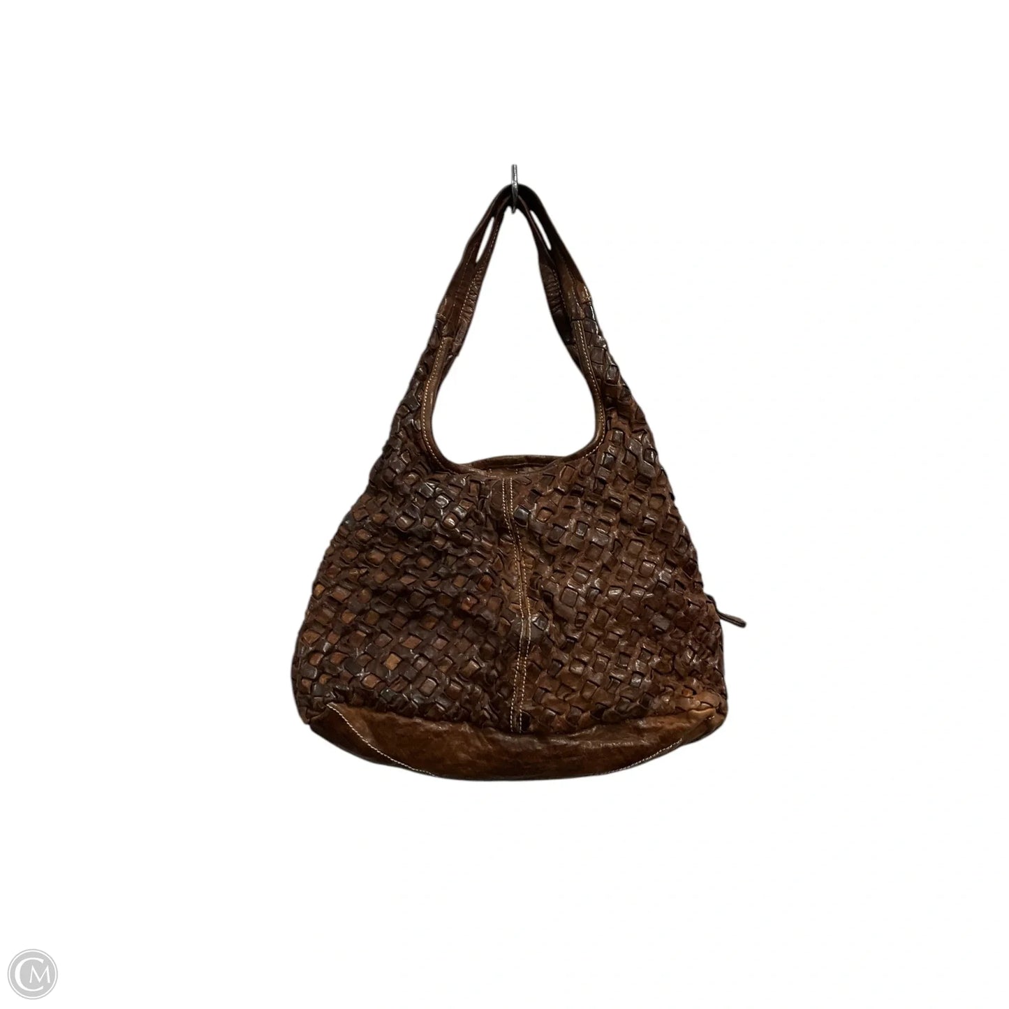Handbag Leather By Cmc, Size: Medium