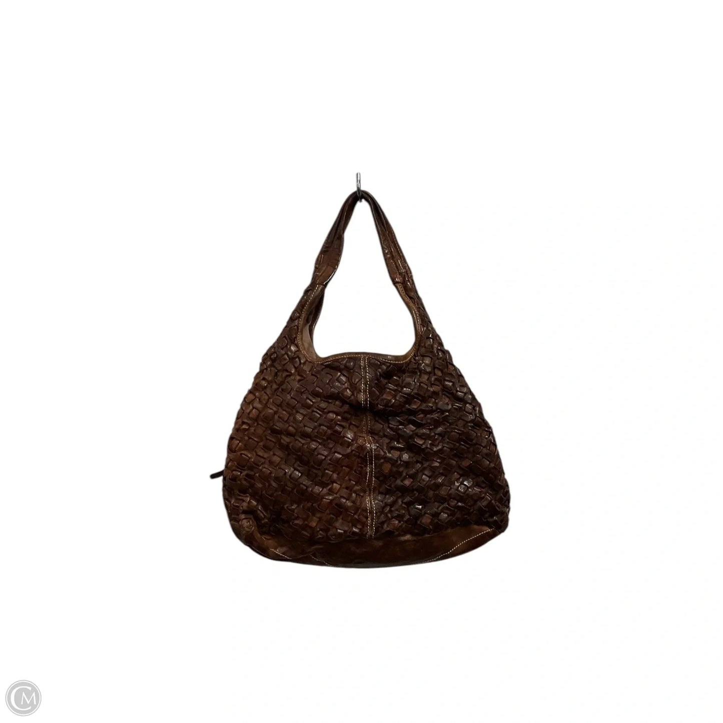 Handbag Leather By Cmc, Size: Medium