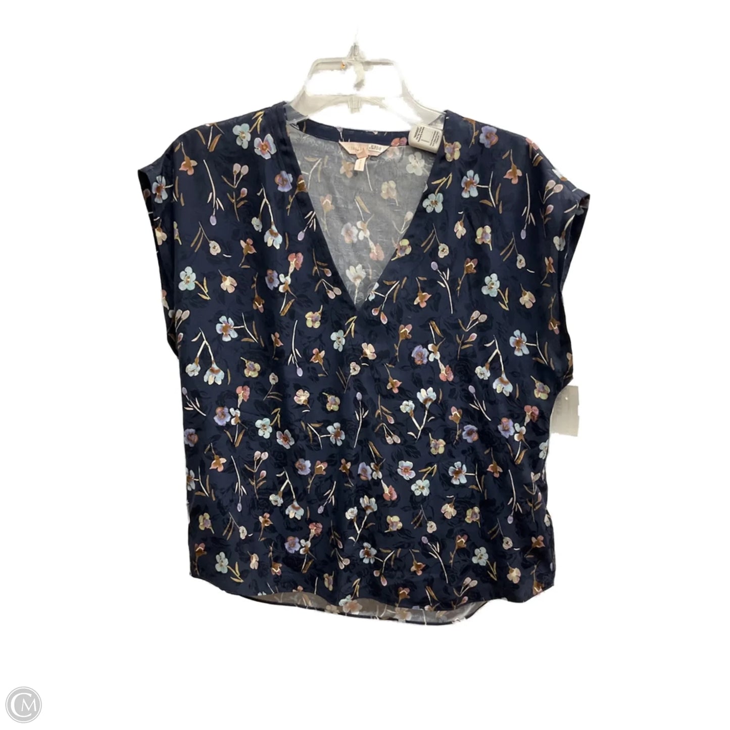 Top Sleeveless By Rebecca Taylor In Floral Print, Size: S