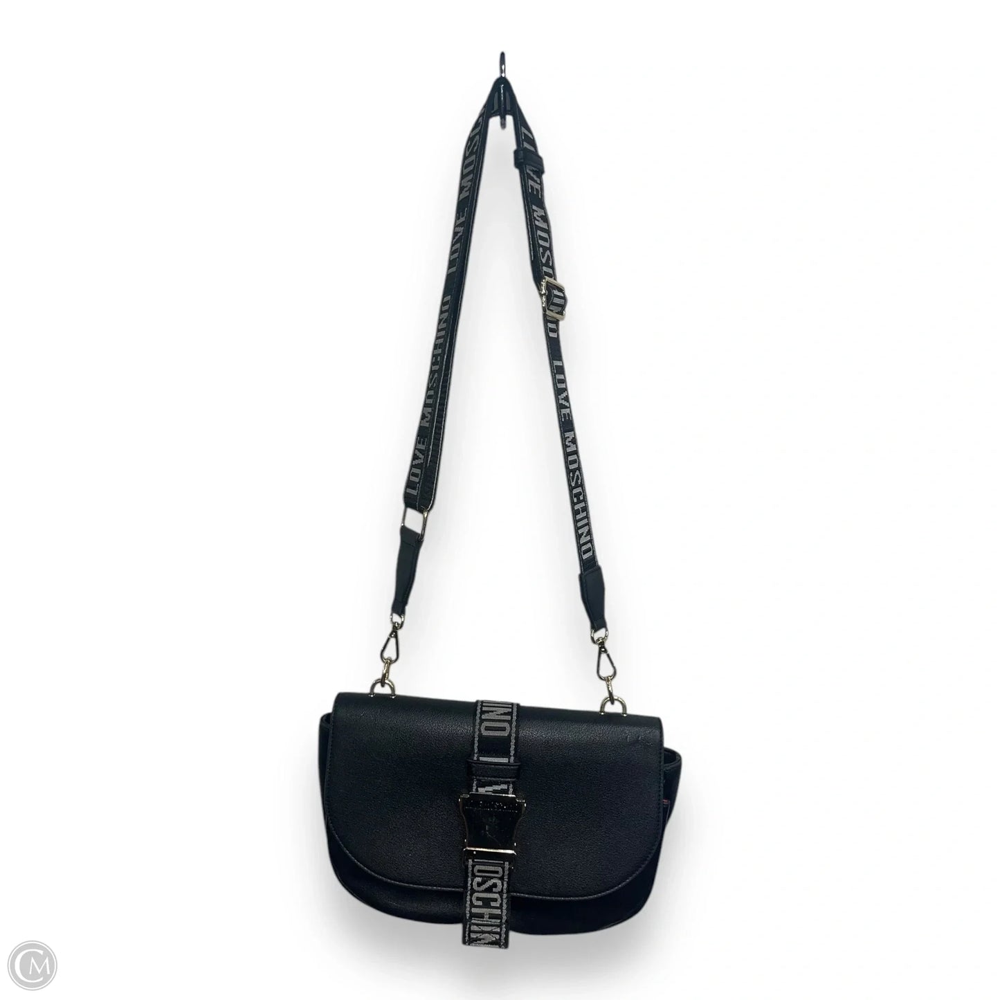 Crossbody Leather By Love Moschino, Size: Medium