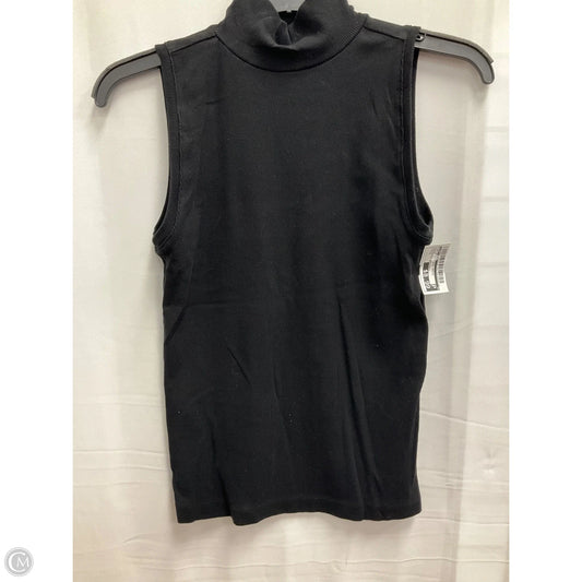Top Sleeveless Basic By Loft In Black, Size: S